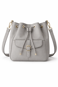 Grey Bucket Bag