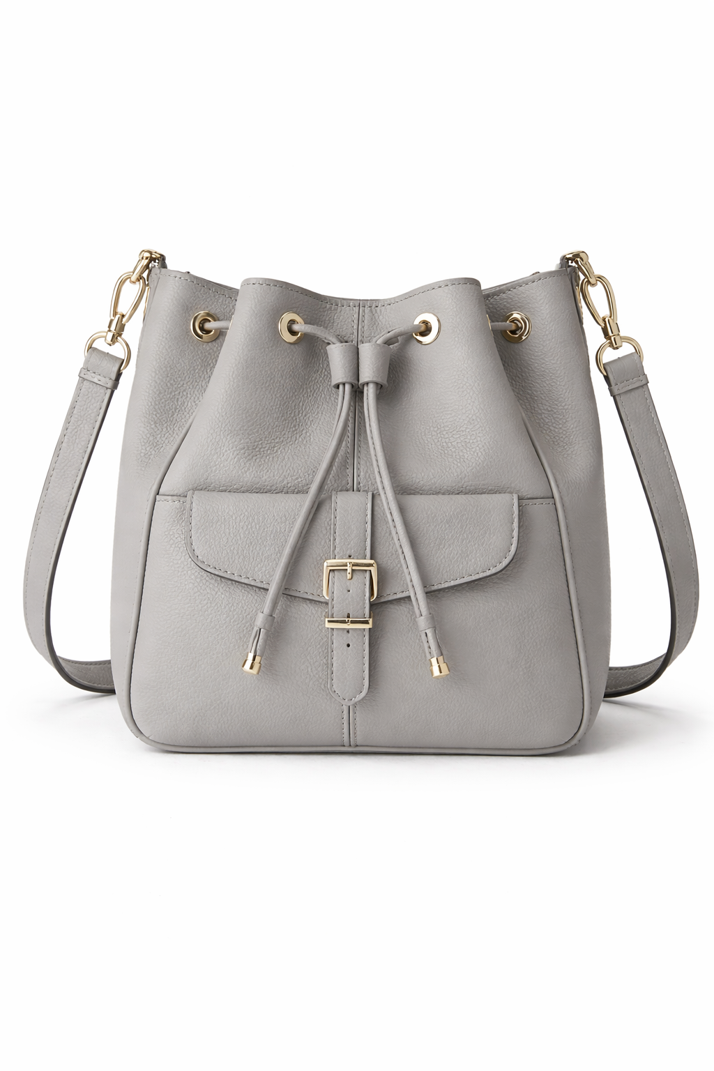 Grey Bucket Bag
